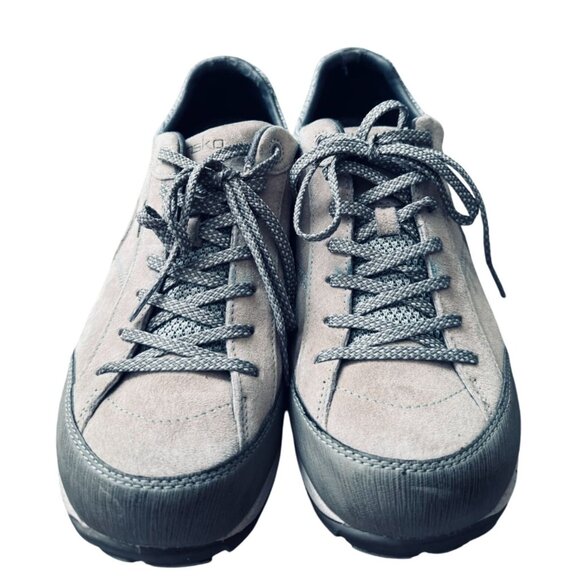 Ecco Shoes - Ecco Womens Biom Hybrid Sneakers Size 8 Gray Suede Leather Upper Vibram Sole Cas